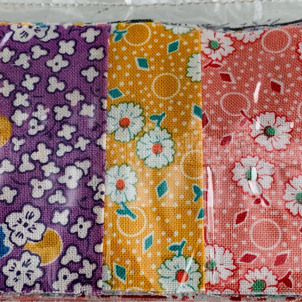 Chick Strips 2.5" WOF Quilt Fabric Strips 10 Multi Floral & Novelty Prints 2 Pk - Picture 9 of 11